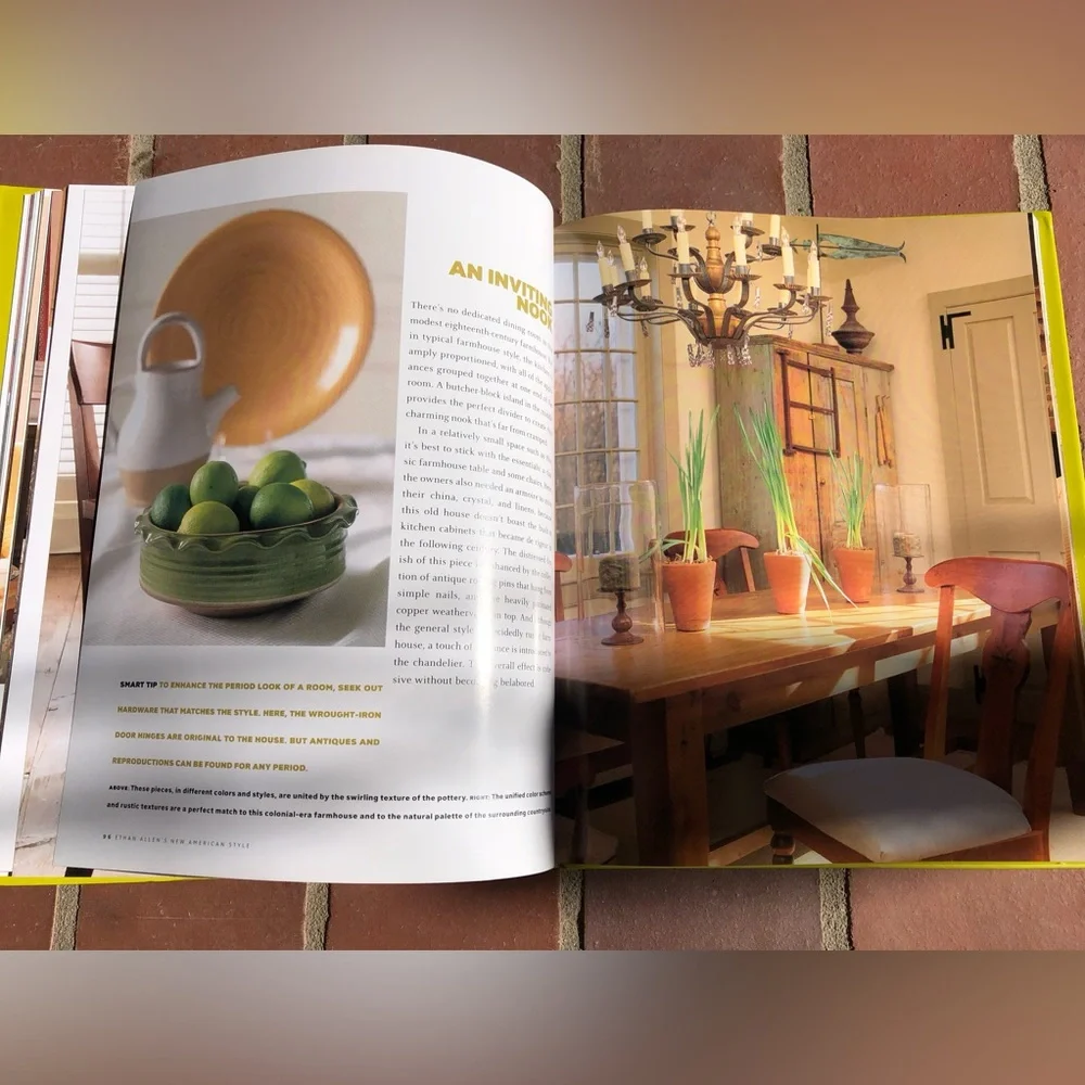 NEW ETHAN ALLEN'S "New American Style" Stage-By-Stage Decorating for Your Home - Picture 15 of 16